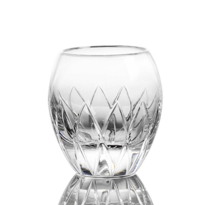 HomeDor Luxury Crystal Engraved Black Tea Cup