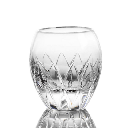 HomeDor Luxury Crystal Engraved Black Tea Cup