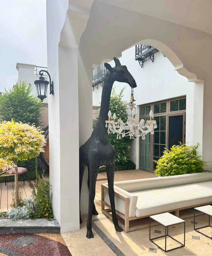 HomeDor Premium Nordic Animal Sculpture Extra Large Giraffe Floor Lamp