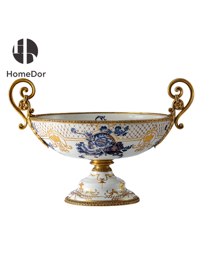 Rococo Scroll Handle Tazza Collection