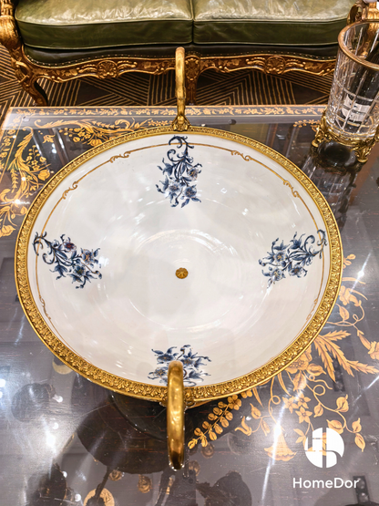 Rococo Scroll Handle Tazza Collection