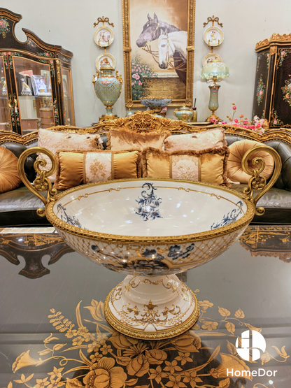 Rococo Scroll Handle Tazza Collection
