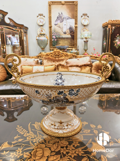 Rococo Scroll Handle Tazza Collection