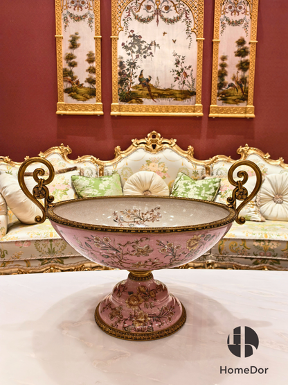 Rococo Scroll Handle Tazza Collection