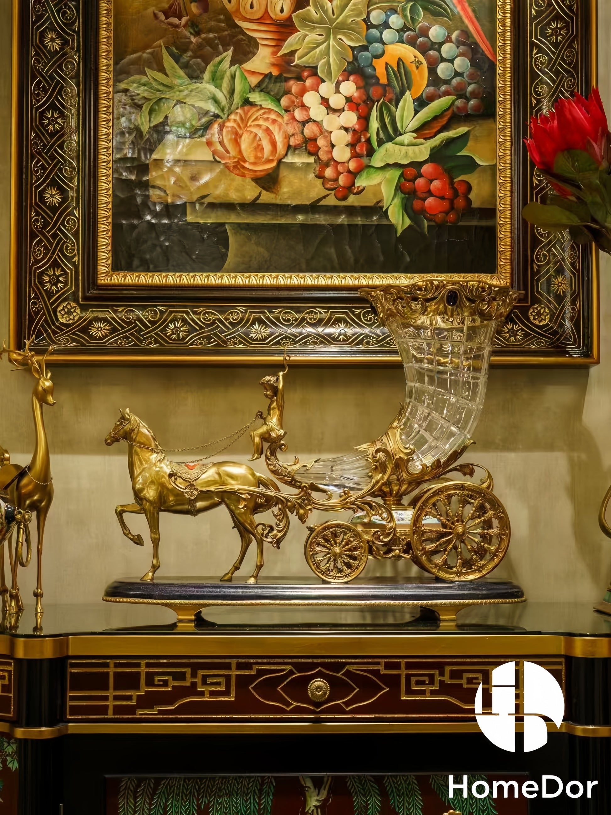 Royal Carriage Crystal Glass Chariot3