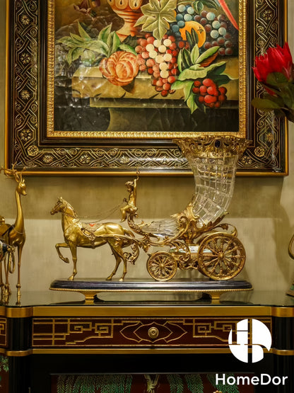 Royal Carriage Crystal Glass Chariot3