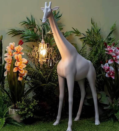 HomeDor Premium Nordic Animal Sculpture Extra Large Giraffe Floor Lamp