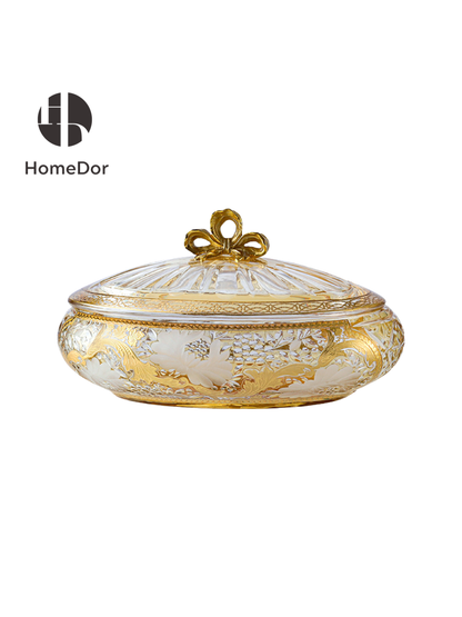 Aurora Glass Topaz Gilded Palace Ensemble