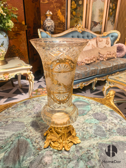 Aurora Glass Topaz Gilded Palace Ensemble