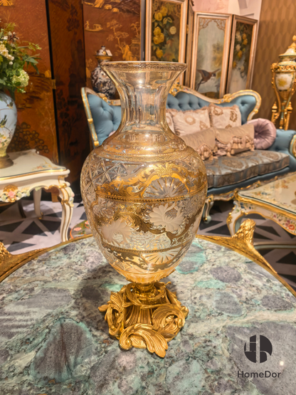 Aurora Glass Topaz Gilded Palace Ensemble