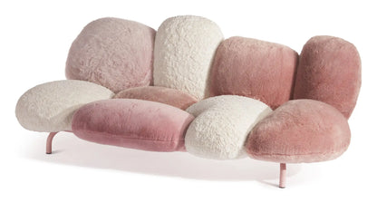HomeDor Fuzzy Sofa