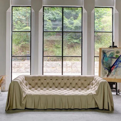 HomeDor High-End Contemporary Chesterfield Sofa