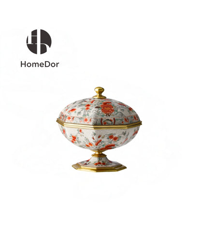 Famille Rose Chinoiserie Ormolu Collection