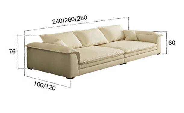 HomeDor Modern Sectional Sofa