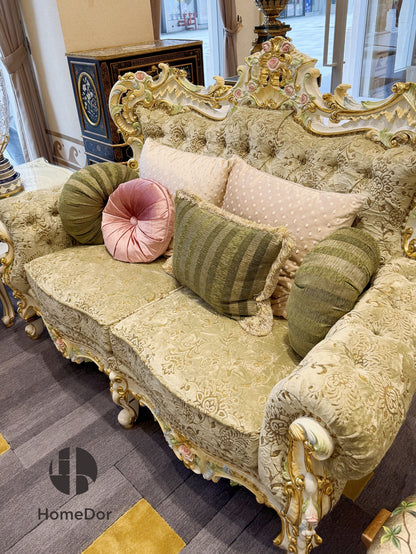 Victorian loveseat