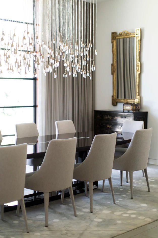 HomeDor Luxury Creative Gold Tadpole Crystal Chandelier