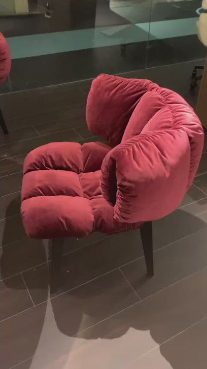 HomeDor Italian Velvet Dining Chair