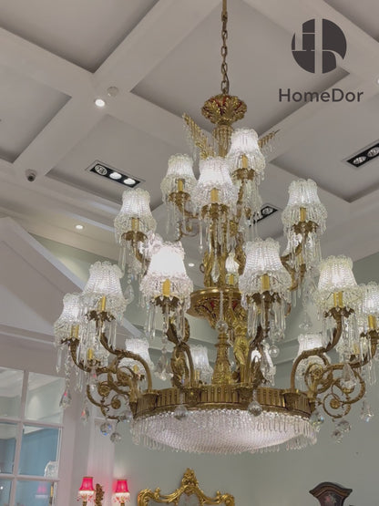 HomeDor × FH&Home | Neoclassical Style Brass Wall Sconce