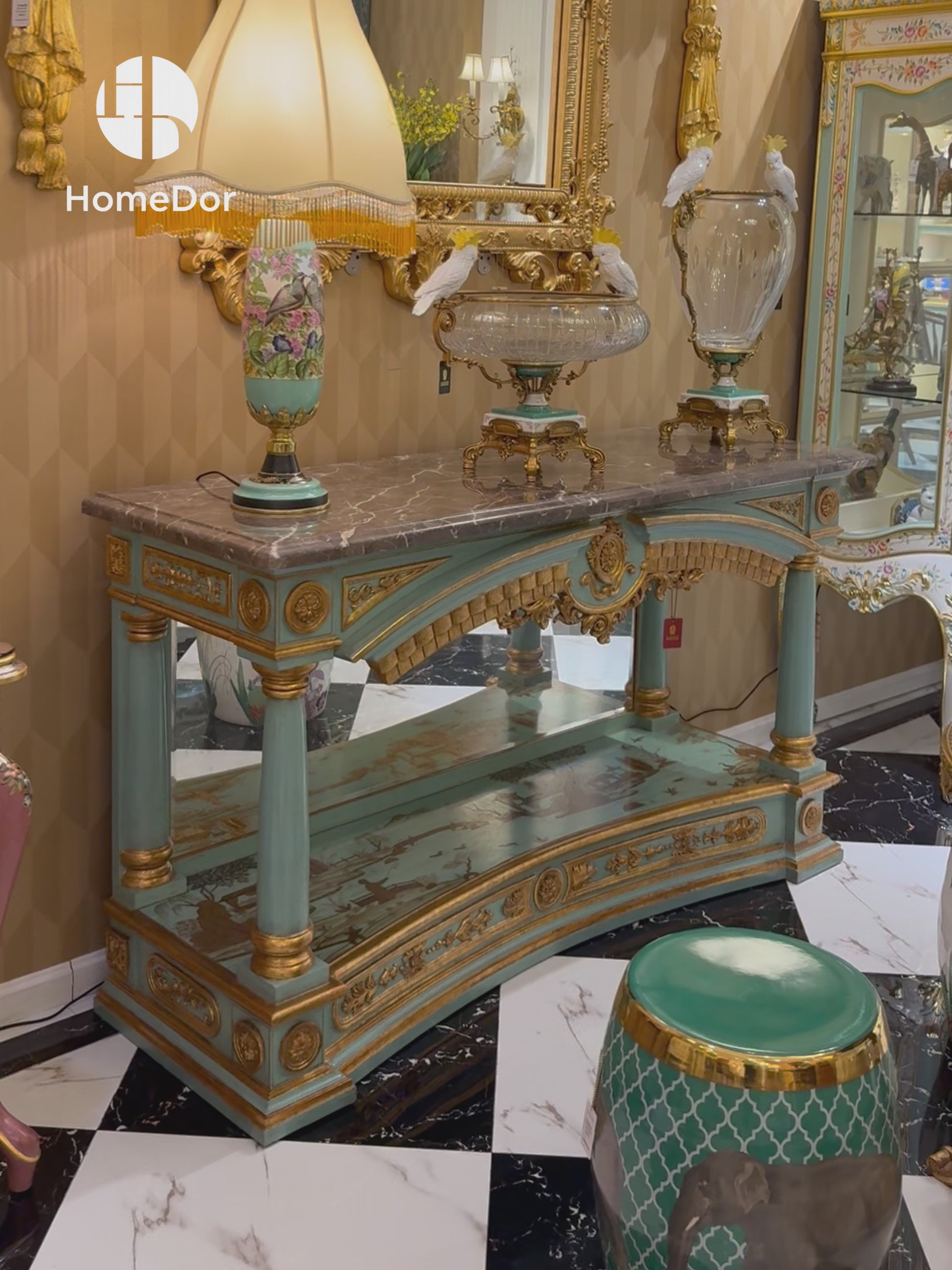 HomeDor Marlene Series Console Table