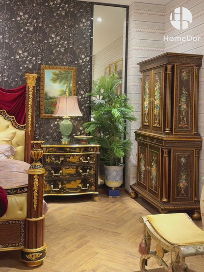 Luxury Elegant Tufted Bedroom Bench