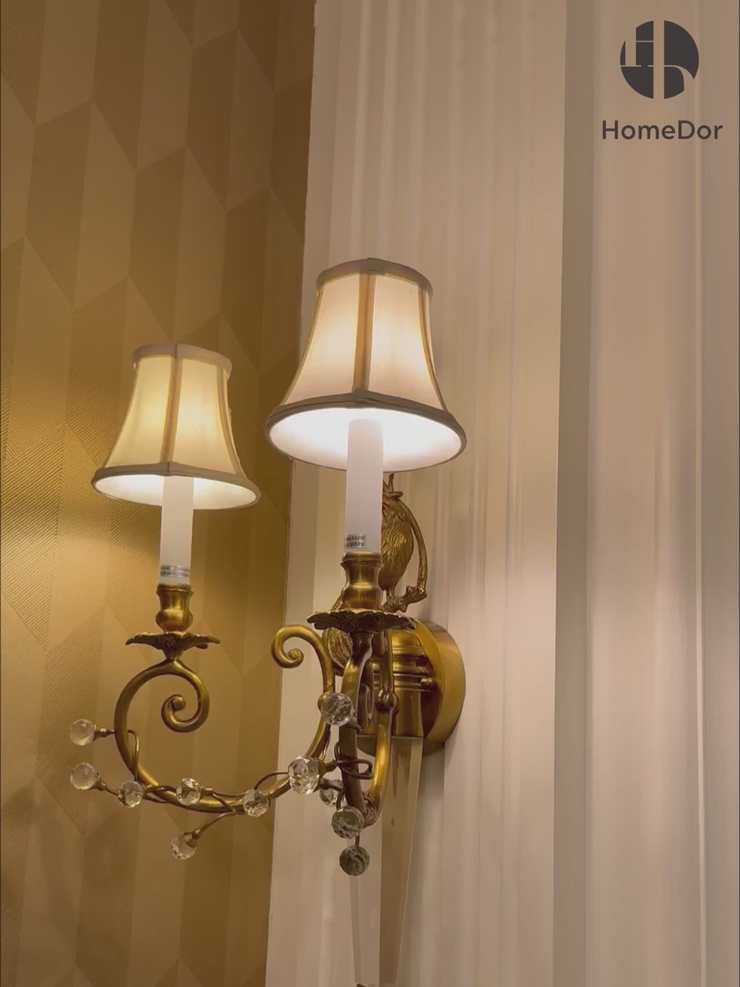 mounted beside a bed, above a console, or along a dining room wall