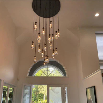 HomeDor Premium Modern Floating Raindrop Chandelier
