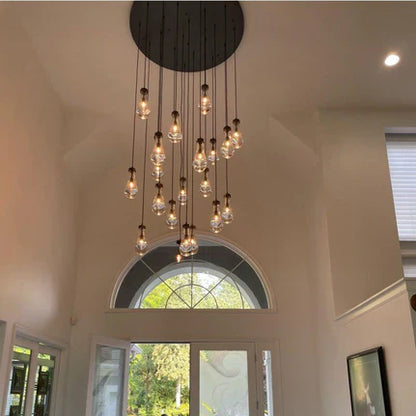 HomeDor Premium Modern Floating Raindrop Chandelier
