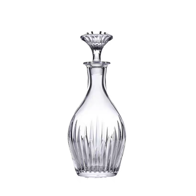 HomeDor Luxury Crystal Whisky Bottle/Glass
