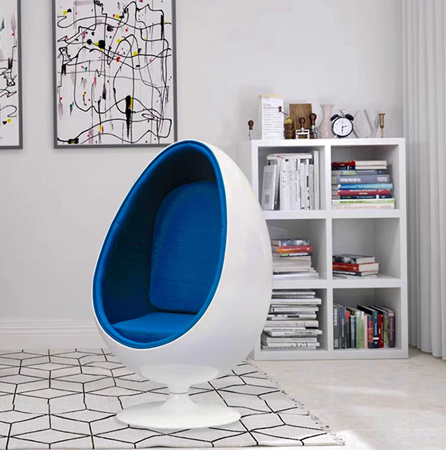 HomeDor Modern Creative Egg Ball Space Chair