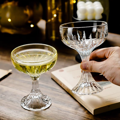 HomeDor Luxury Crystal Champagne Glass