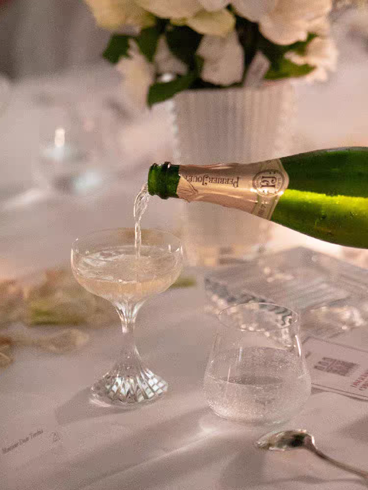 HomeDor Luxury Crystal Champagne Glass