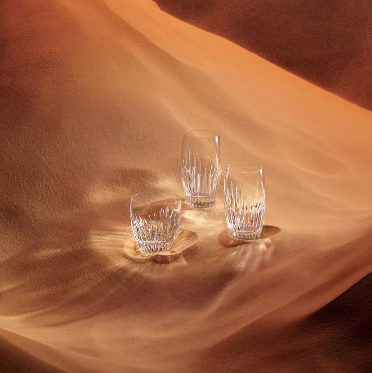 HomeDor Luxury Crystal Whisky Bottle/Glass